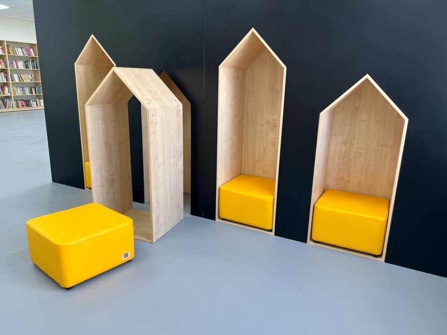 Под Саратовом детскую библиотеку решили оформить в «зловещем» стиле