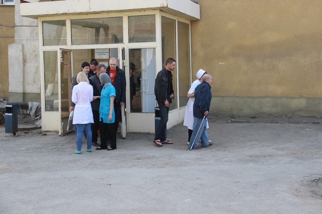 Во 2-й городской больнице проходят пожарно-тактические учения