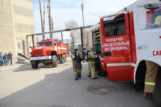 Во 2-й городской больнице проходят пожарно-тактические учения