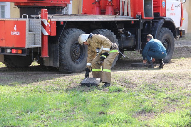 Во 2-й городской больнице проходят пожарно-тактические учения