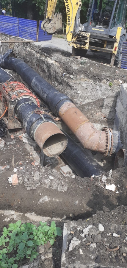 Завершено строительство канализационного коллектора по улице Чернышевского