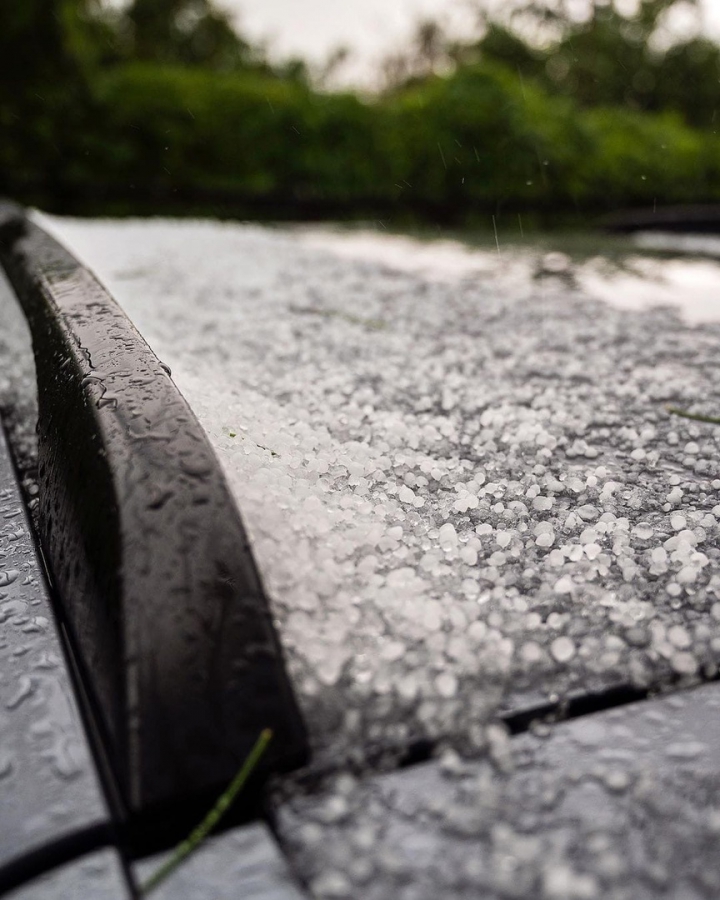 В Саратовской области град побил урожай дачников