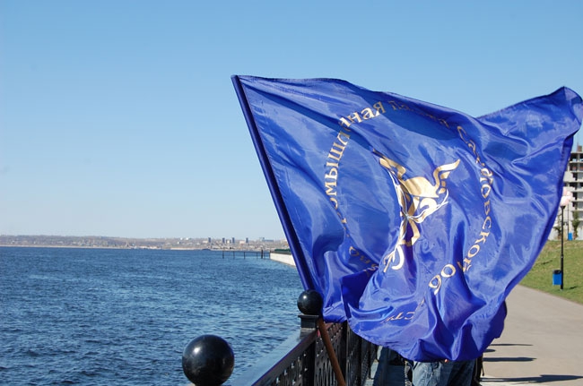 В Саратове состоялась высадка деревьев на участке новой Набережной