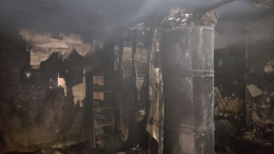 На Мясницкой при тушении пожара нашли два трупа