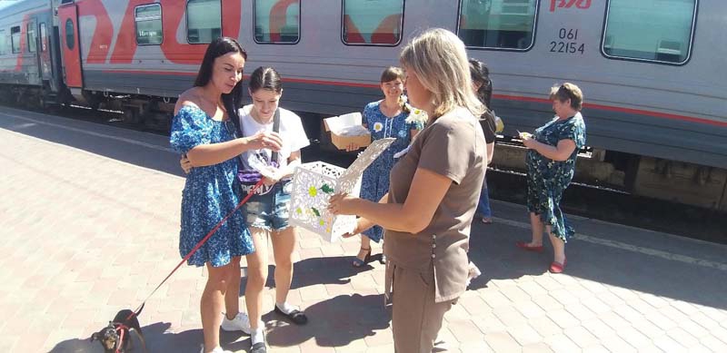 Сотрудники Приволжской магистрали присоединились к празднованию Дня семьи, любви и верности