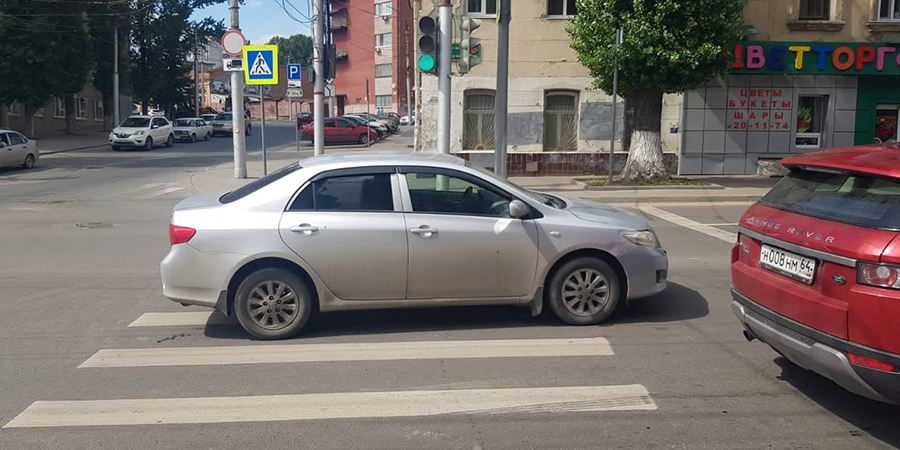 На Чернышевского «Тойота» сбила переходившую по «зебре» женщину