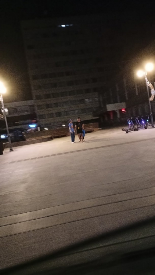 Ночью по проспекту Столыпина разгуливал мужчина с пистолетом в руке