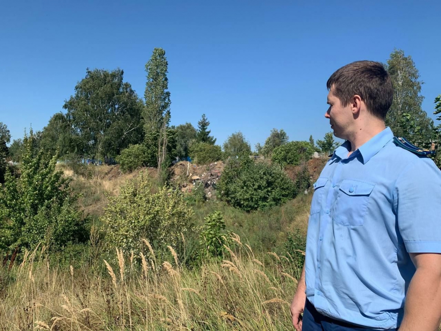 В Ртищеве обнаружили свалки мусора на кладбище без забора