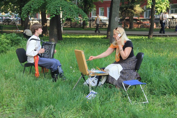 В «Ночь музеев» саратовцы побывали на Монмартре