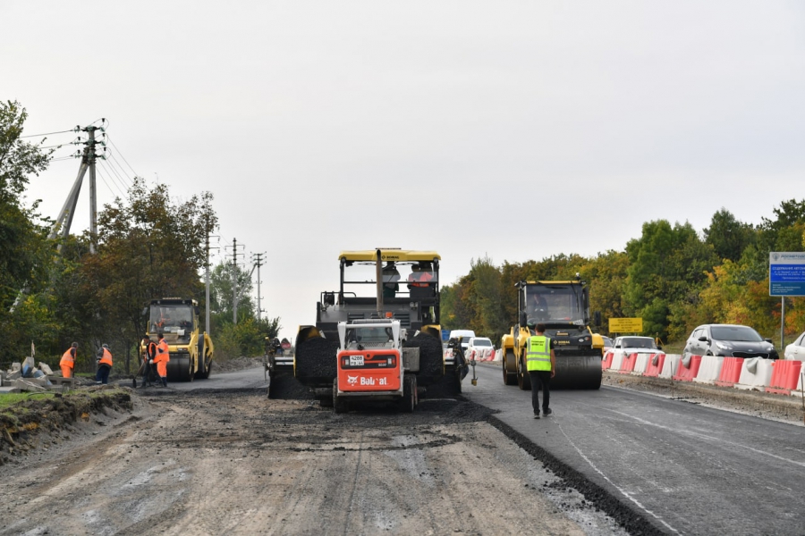 В Заводском районе въезд в город оборудуют 4 полосами движения