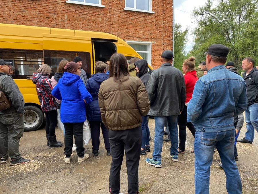 В Балакове большинство отправленных мобилизованных оказались добровольцами