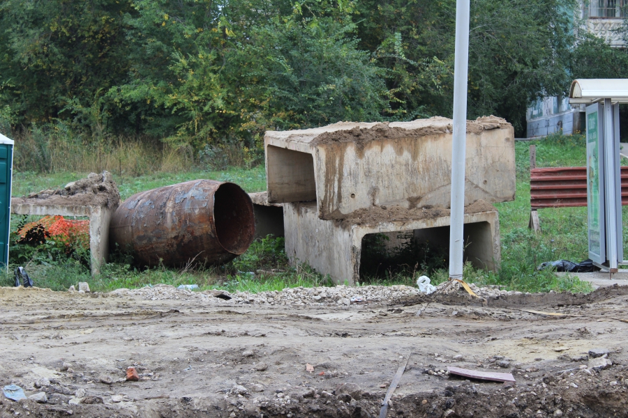 Мигачев и Мокроусова осмотрели место затянувшихся работ «Т Плюс» на Октябрьской
