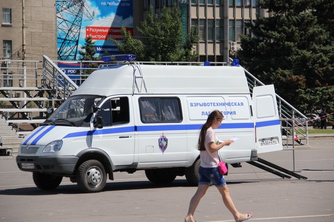 На Театральной площади обезвредили «бомбу»
