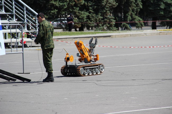 На Театральной площади обезвредили «бомбу»