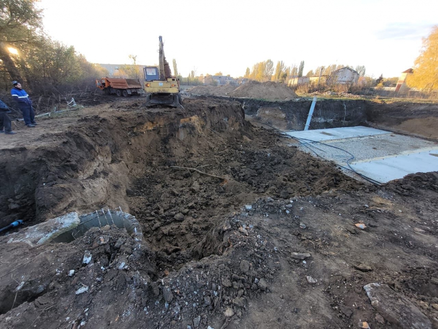 В Петровском районе затягивается строительство станции очистки воды