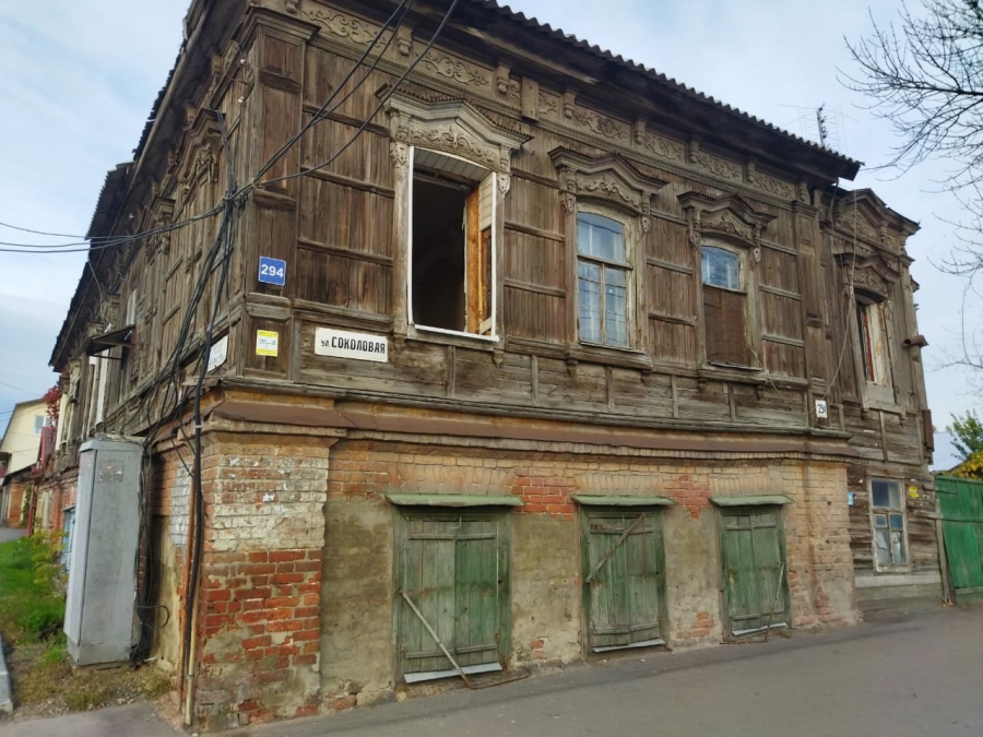 В центре Саратова на руинах растет свалка с крысами и преступность