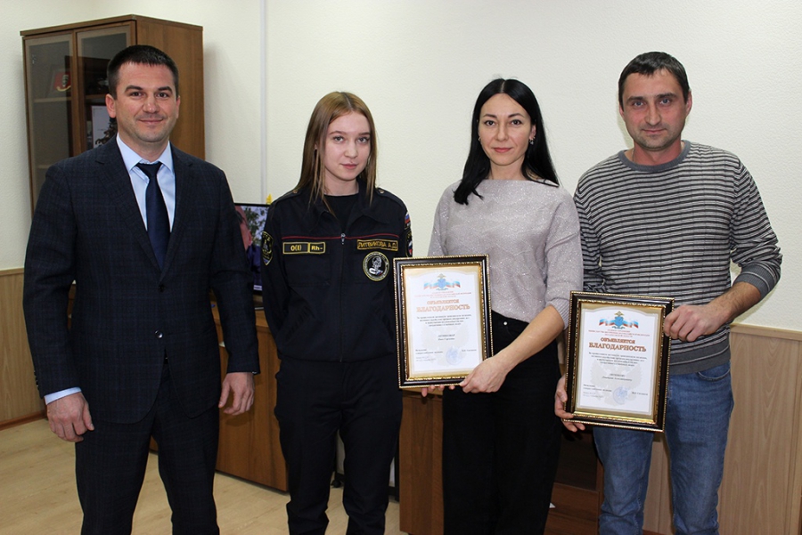 В Саратове полиция поблагодарила супругов за поимку подозреваемого в мошенничестве