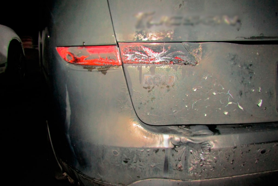 В Романовском районе задержали судимого поджигателя внедорожников