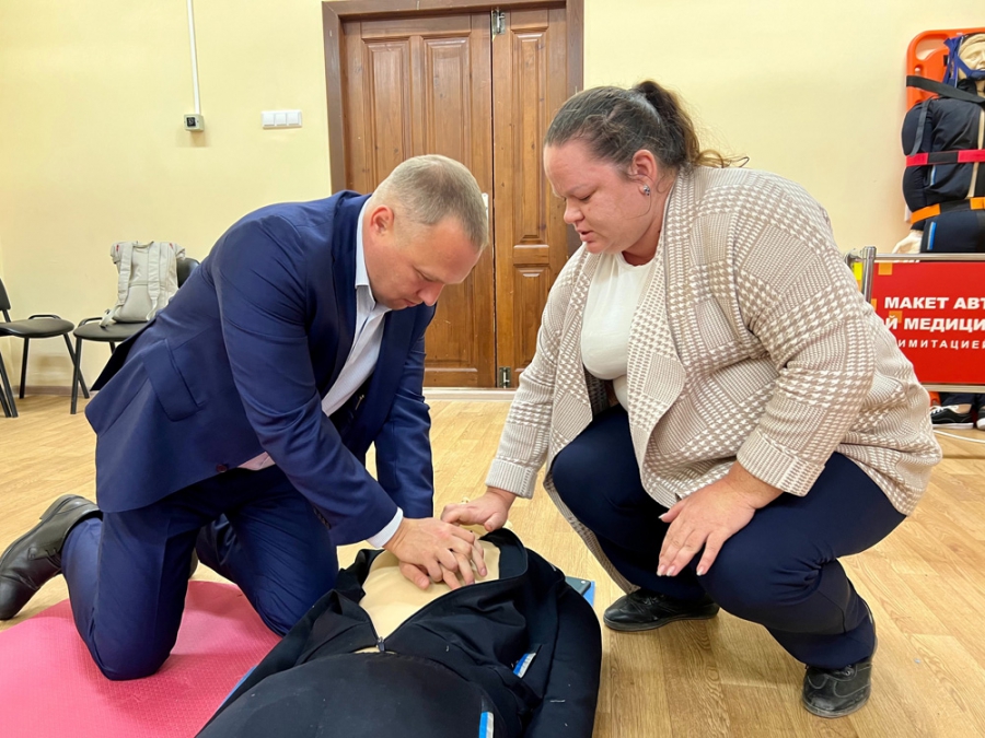 В Саратове работает программа обучения волонтеров правилам оказания первой медицинской помощи