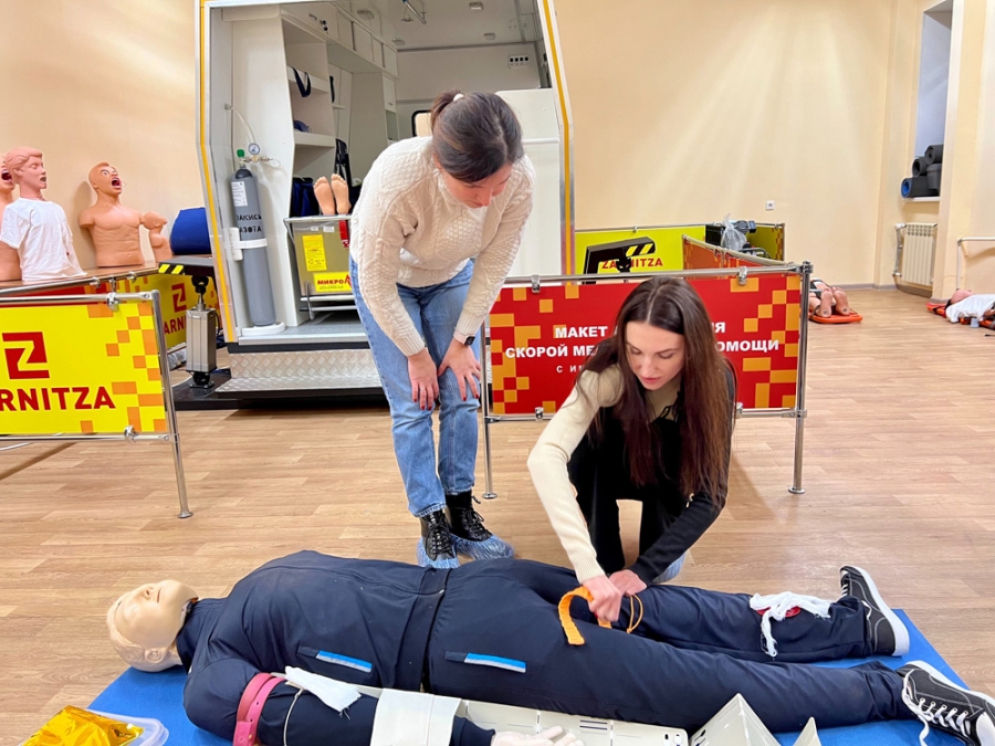 В Саратове работает программа обучения волонтеров правилам оказания первой медицинской помощи