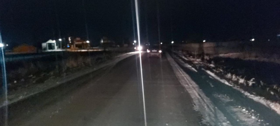 В Советском районе погибла сбитая на темной дороге женщина