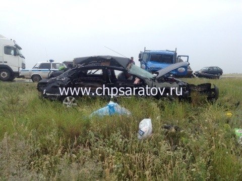 Увеличилось количество жертв автокатастрофы под Энгельсом