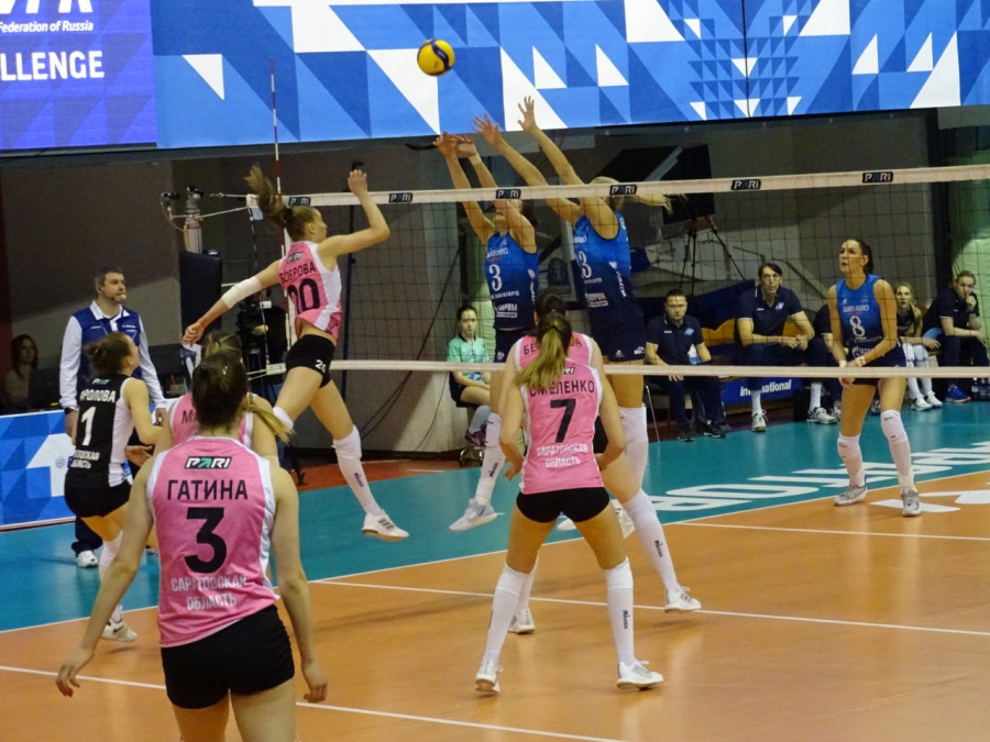 Волейболистки «Протона» обыграли лидера Суперлиги