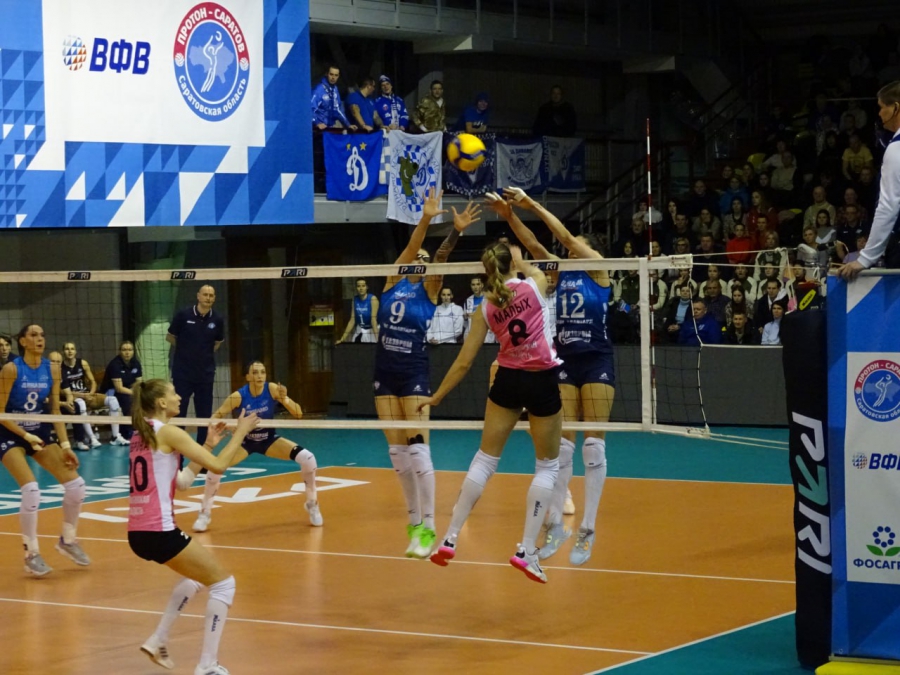 Волейболистки «Протона» обыграли лидера Суперлиги