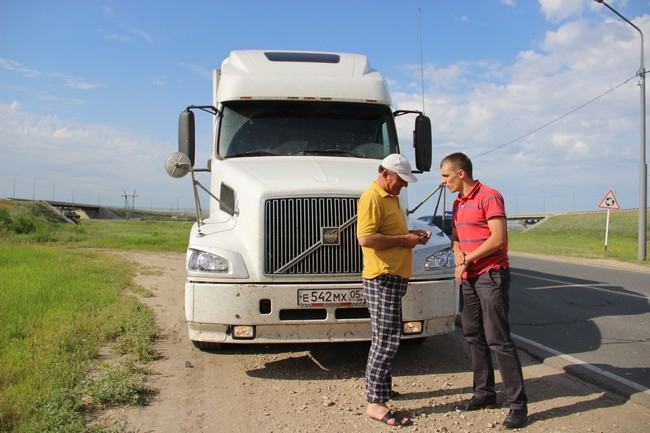По Саратову едет фура с гуманитарным грузом для украинских беженцев