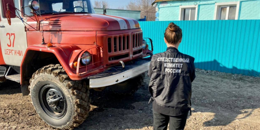 В Дергачевском районе пожар унес жизнь мужчины