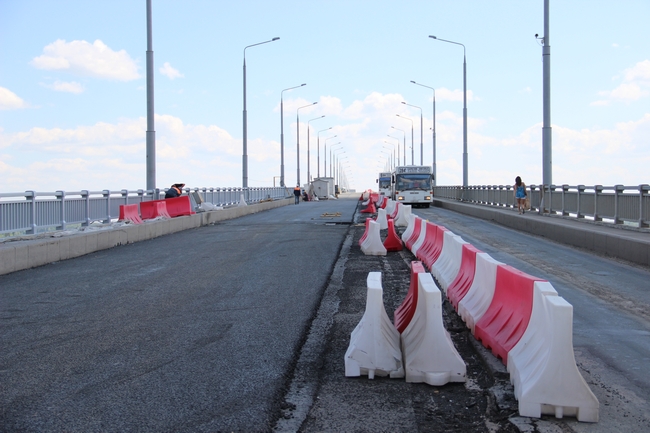Объявлено о завершении ремонта верхней части моста Саратов-Энгельс