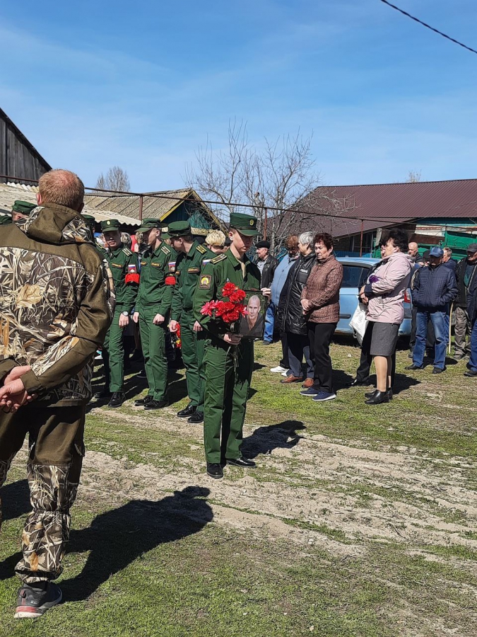 В Воскресенском районе простились с погибшим в СВО бойцом ЧВК «Вагнер» Алексеем Ракицким