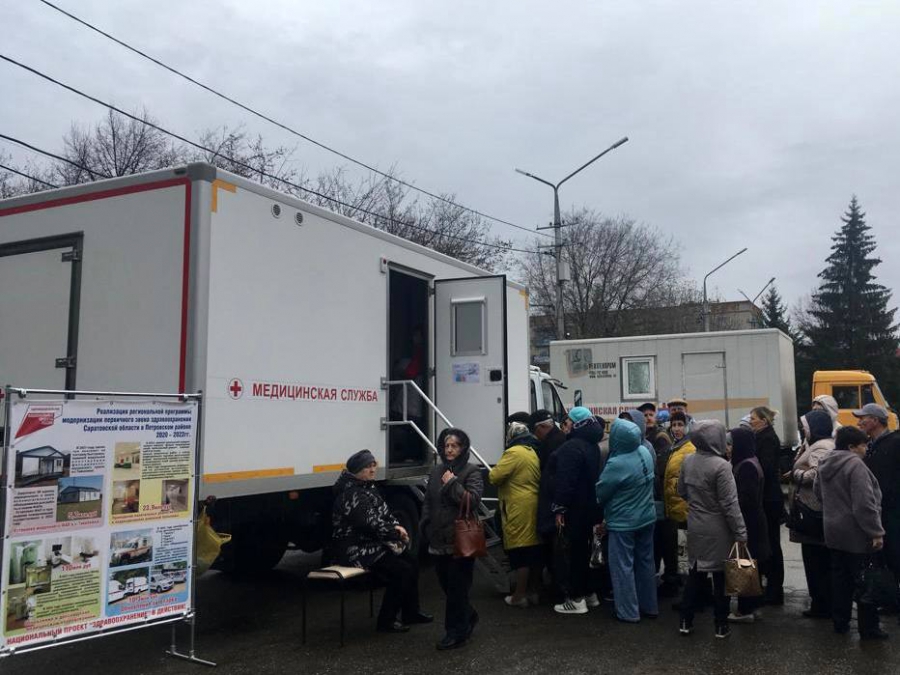 Более 400 жителей Петровска проверились в «Поезде здоровья»