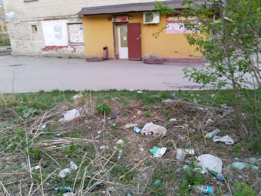 Жители Шарковки жалуются на захламленный сквер