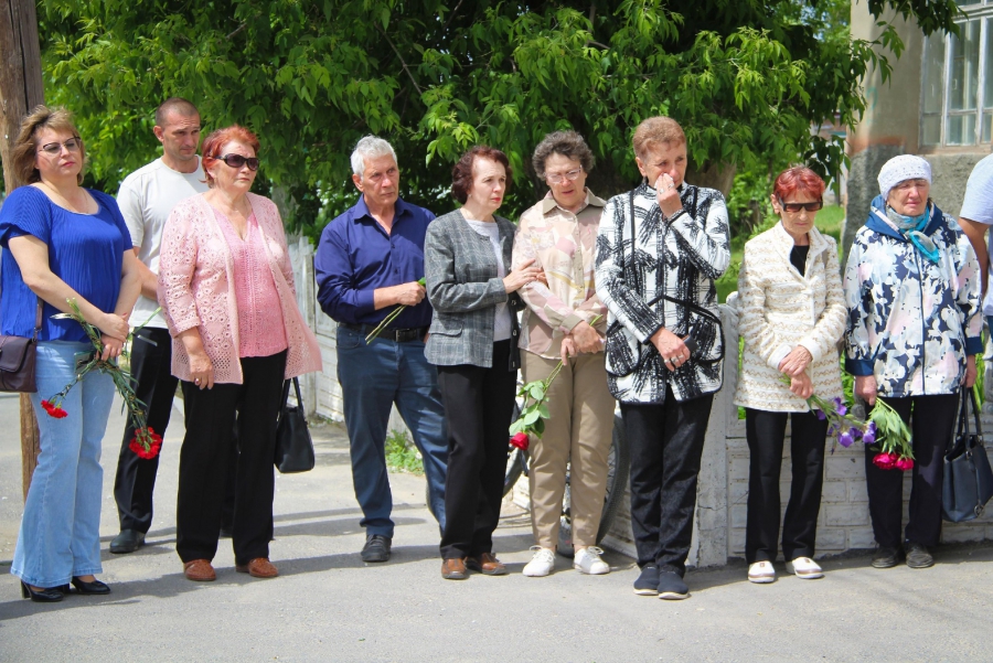 В Красноармейском районе открыли мемориальную доску погибшему в СВО Анатолию Богачеву