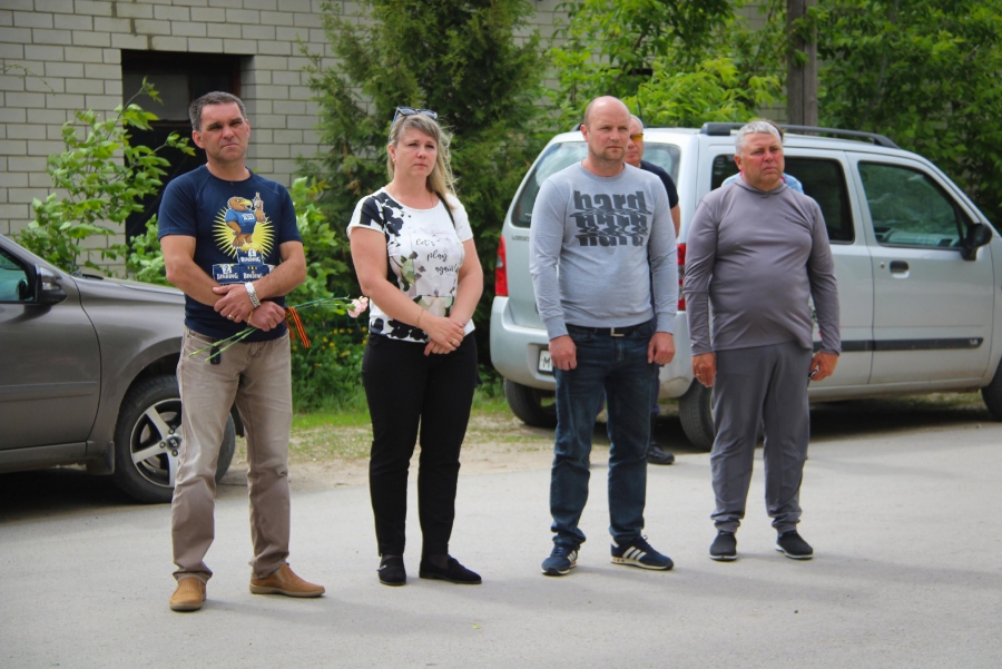 В Красноармейском районе открыли мемориальную доску погибшему в СВО Анатолию Богачеву