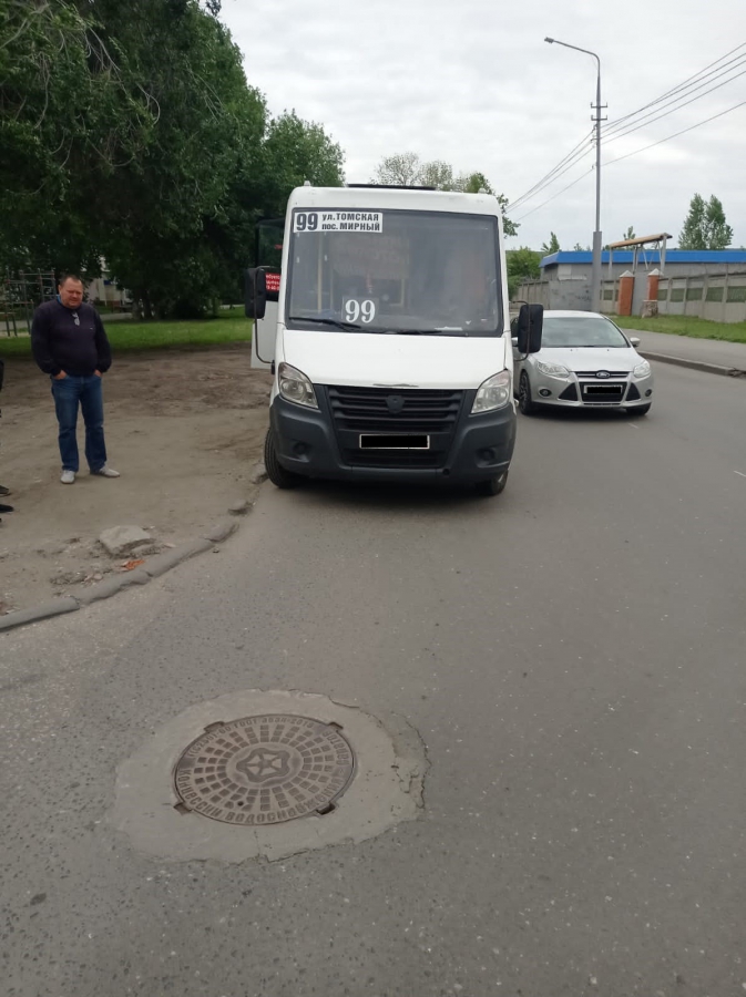 На Пензенской пассажирка маршрутки травмировалась при падении