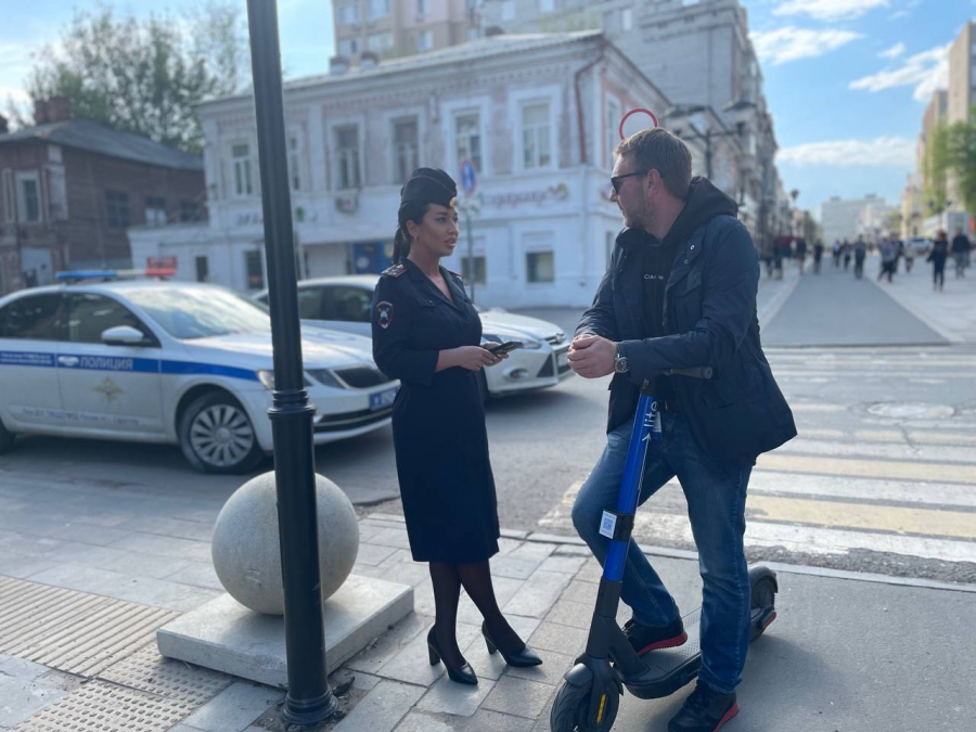 В Саратове с начала лета поймали 116 нарушителей на самокатах и велосипедах