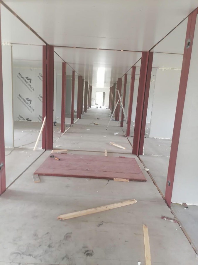 В селе Новорепное устанавливают врачебную амбулаторию