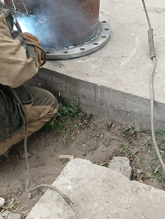 Ход плановых работ на магистральном водоводе в Заводскую зону