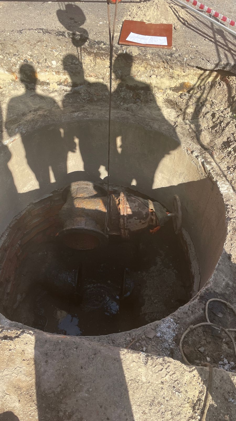 Ход плановых работ на магистральном водоводе в Заводскую зону