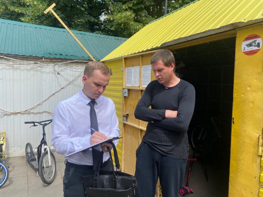 В Липках ликвидируют работающие без разрешения тир и велопрокат