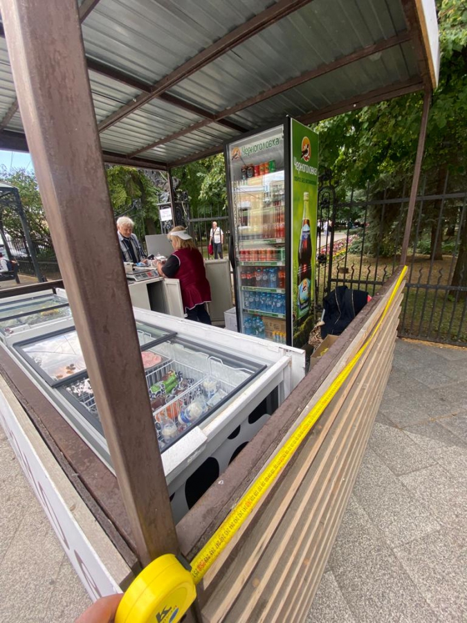 В Липках ликвидируют работающие без разрешения тир и велопрокат