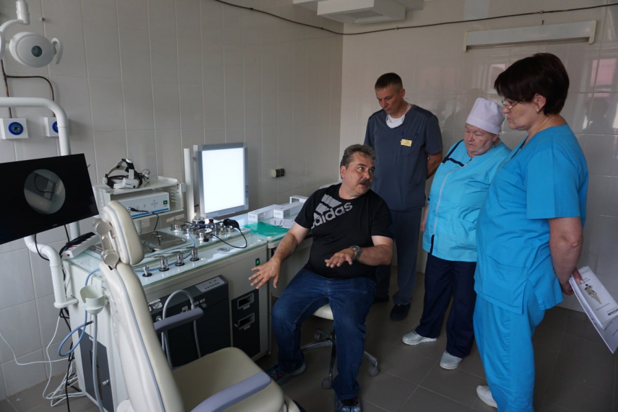 В Балаковской больнице собрали ЛОР-комбайн