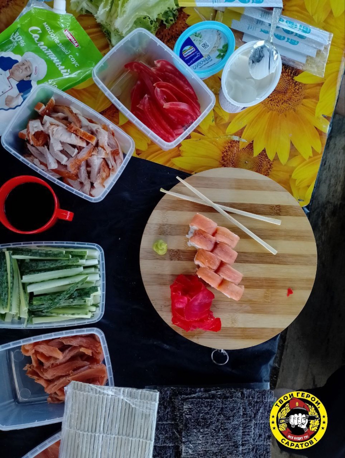 В зоне СВО саратовец-сушист скрутил фронтовые роллы