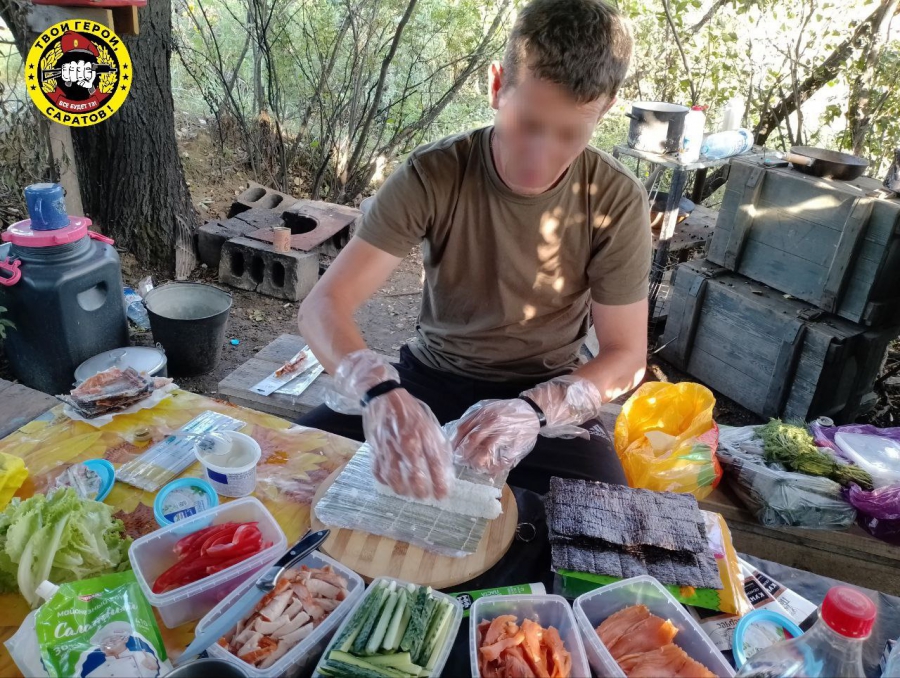 В зоне СВО саратовец-сушист скрутил фронтовые роллы