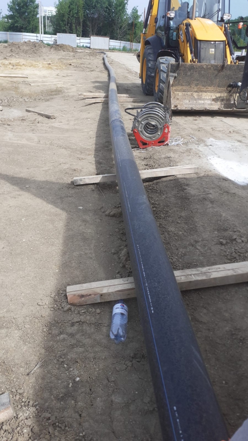 КВС строят сети в «Зеленой горке»