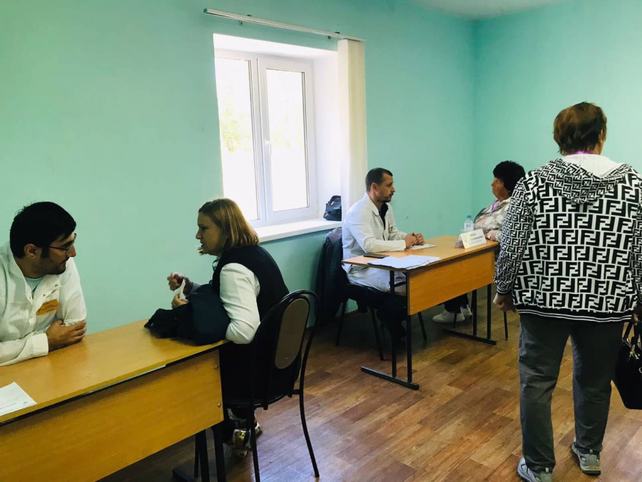 Врачи 1-й городской больницы Саратова провели осмотр более 100 ветеранов