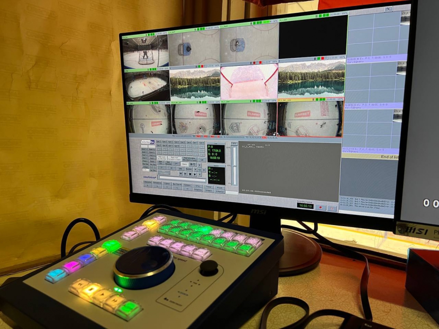 В ледовом дворце «Кристалл» появилась система «Видеогол»