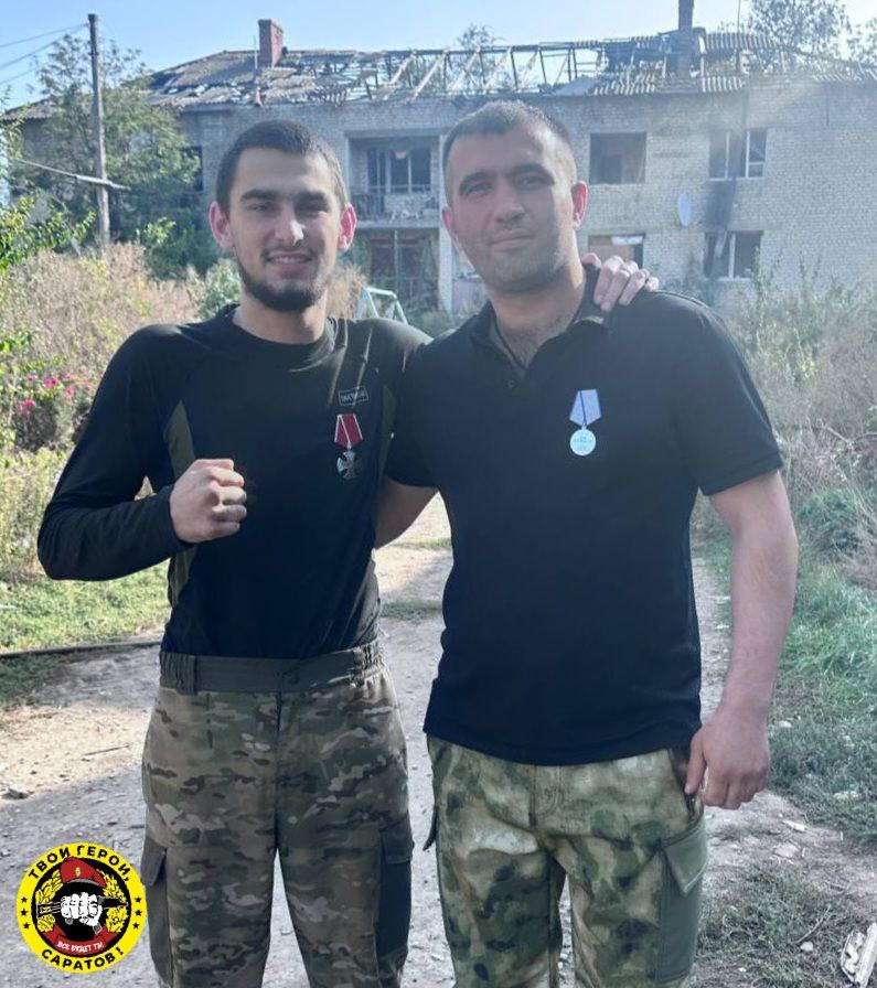 Два саратовских бойца из 72-й бригады получили награды в ходе спецоперации